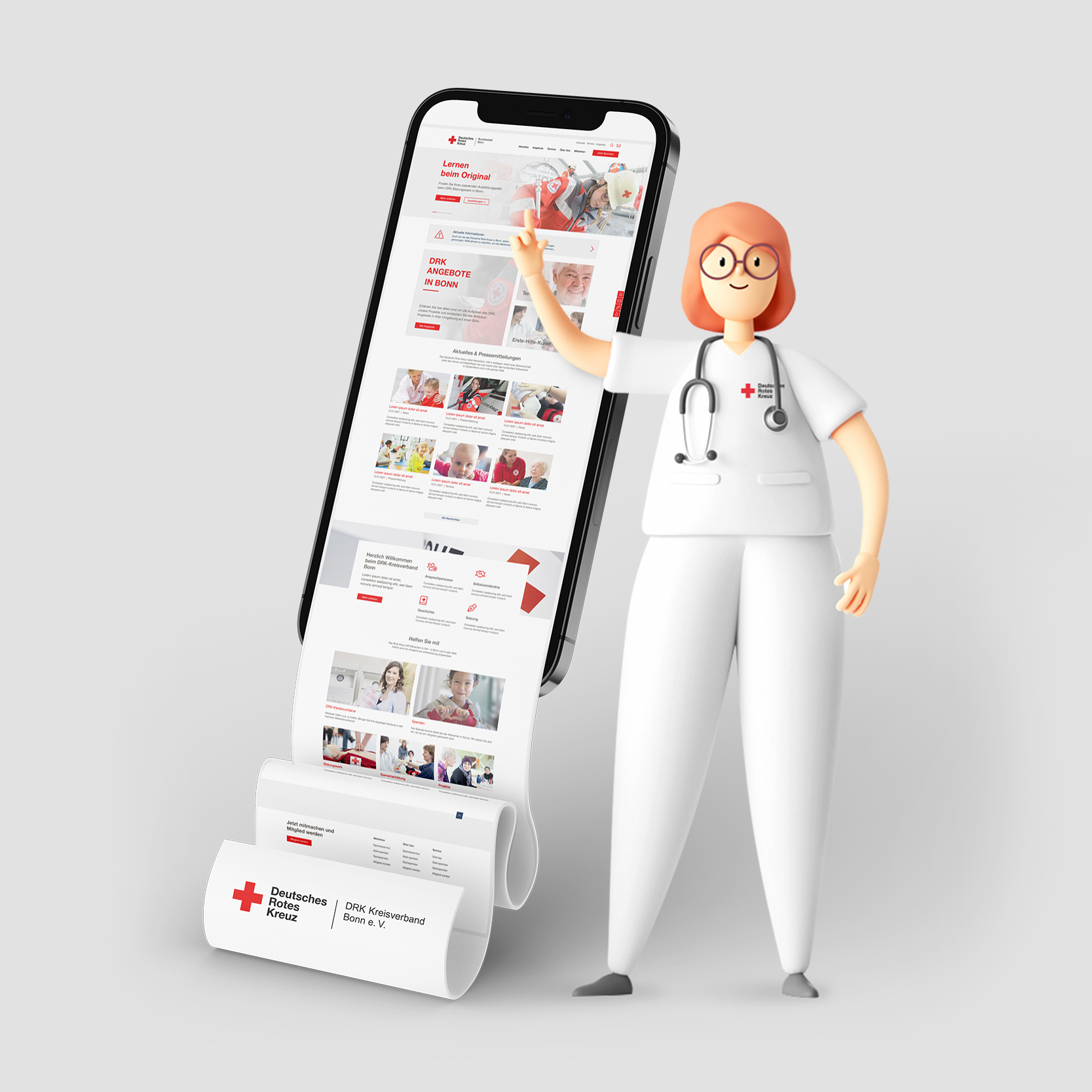 DRK Kreisverband Bonn Website-Relaunch