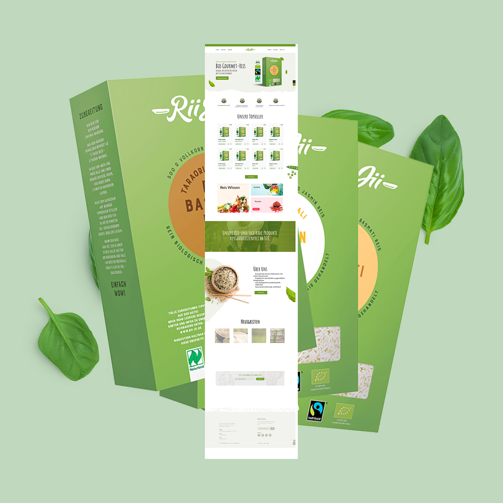 Rii Jii Website-Relaunch